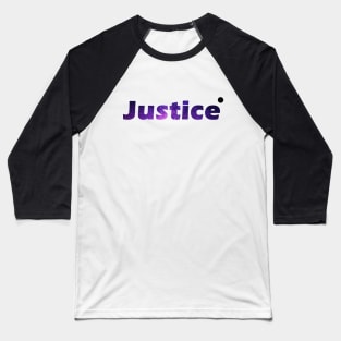 justice Baseball T-Shirt